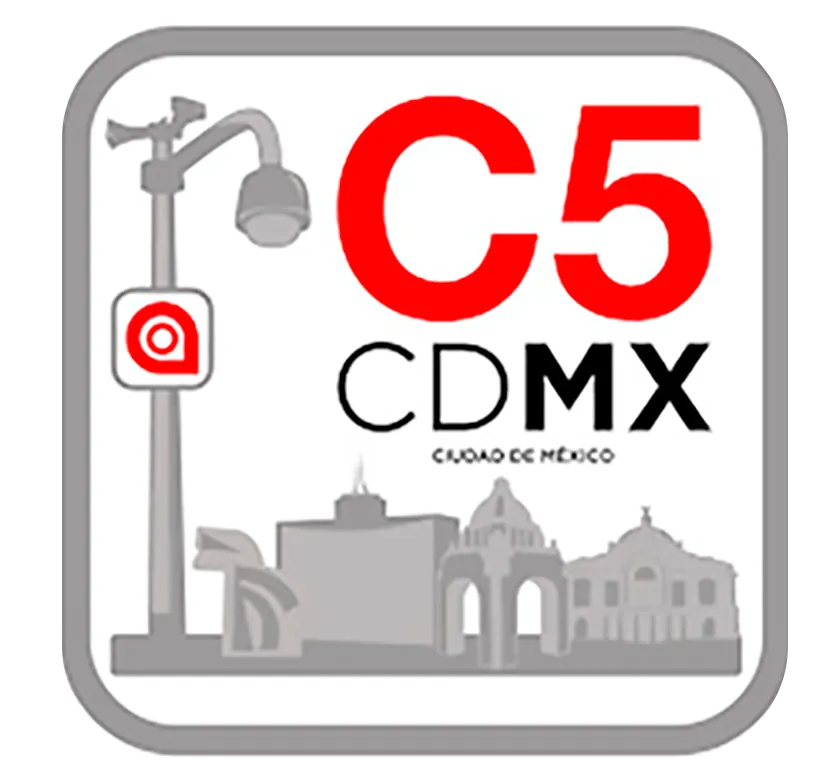 Logo de C5 CDMX